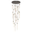 lysekrone Crosley svart/gull Richmond Interiors Taklampe