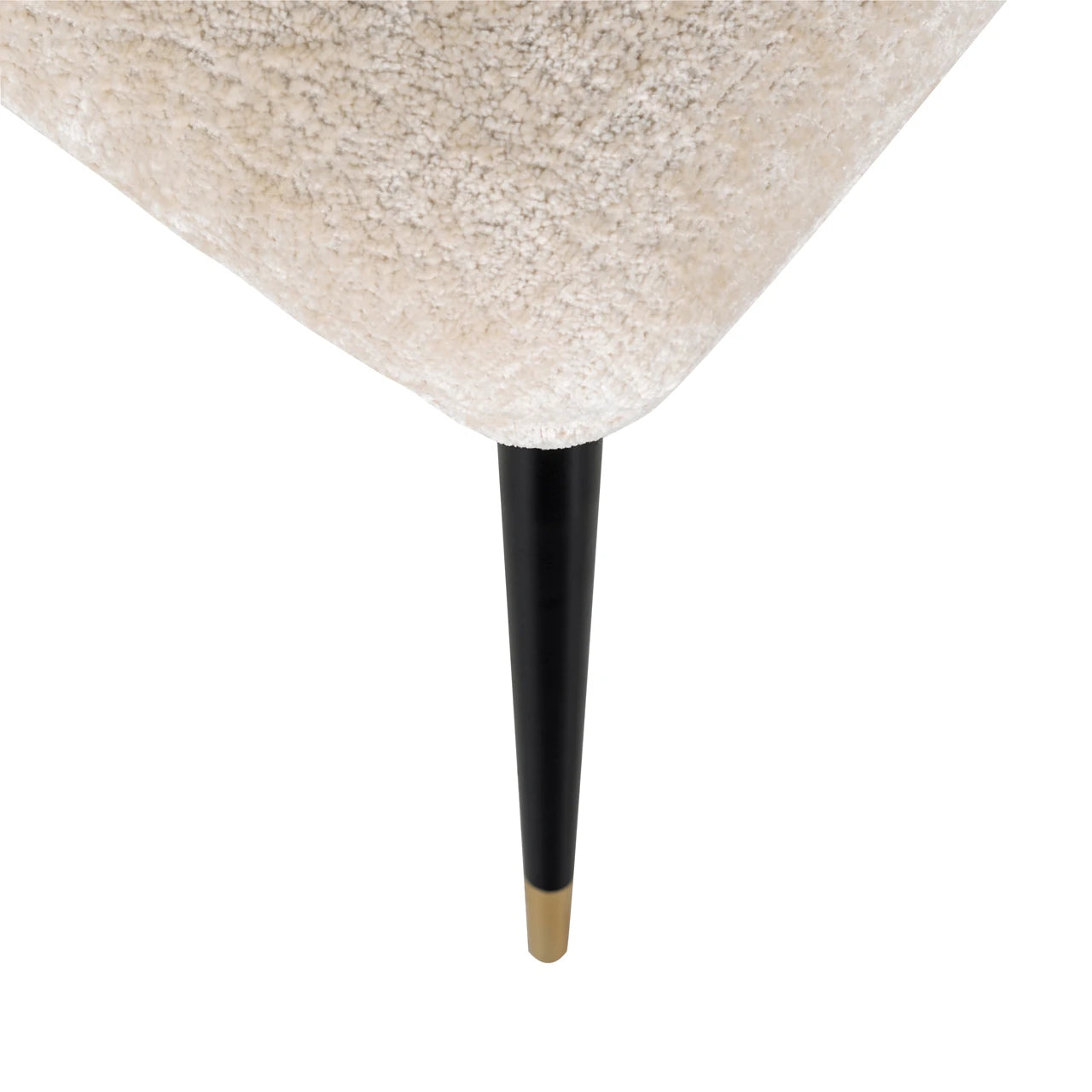 Spisestol Alicia FR hvit chenille brannhemmende Richmond Interiors Spisestol