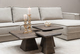 Salongbord Marlie gull sett med 3 Richmond Interiors Sofabord