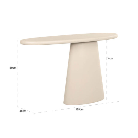 Console Clayton beige Richmond Interiors Konsollbord
