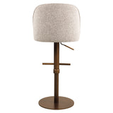Barkrakk Vesper mocca fancy roterbar Richmond Interiors Barstol