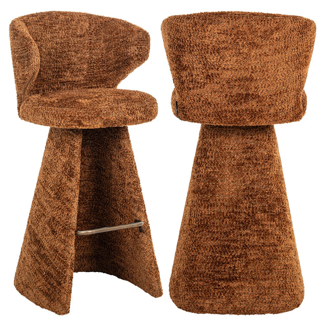 Barkrakk Gatsbi nydelig kanel Richmond Interiors Barstol