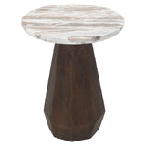 End table Oberoy Blush beige 45Ø Richmond Interiors Sidebord