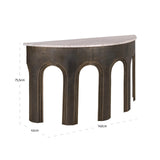 Konsoll Sanchis messing antikk Richmond Interiors Konsollbord