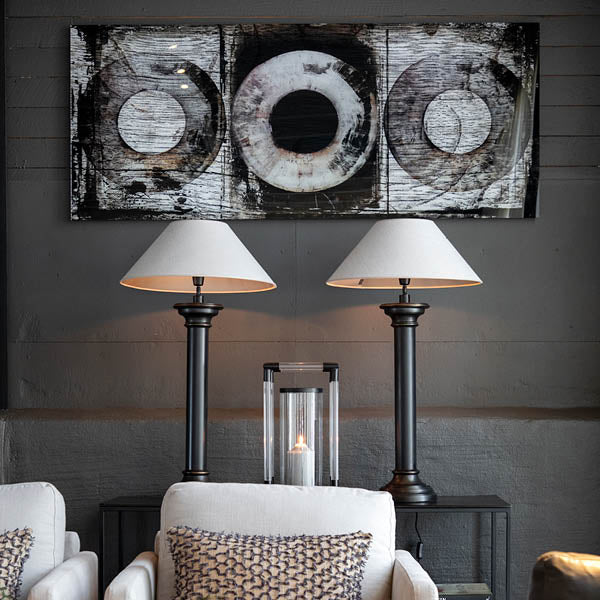 CIRCLES BROWN Artwood Bilde