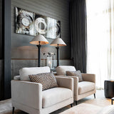 CIRCLES BROWN Artwood Bilde