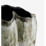 HENRY keramisk vase h35 cm - brun/hvit/grønn Nordal VASEBOWL