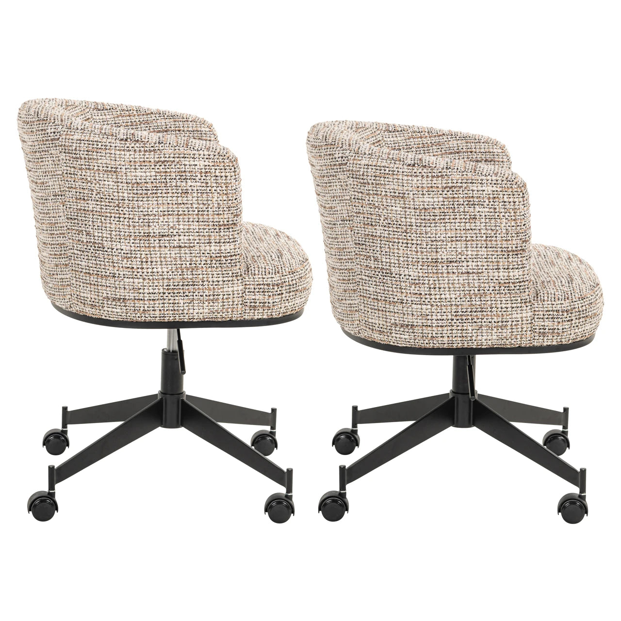 Spisestol Rochenne trendy natur svingbar på hjul Richmond Interiors Spisestol