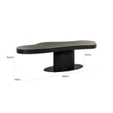 Spisebord Bogor mørk kaffe 260 Richmond Interiors Spisebord