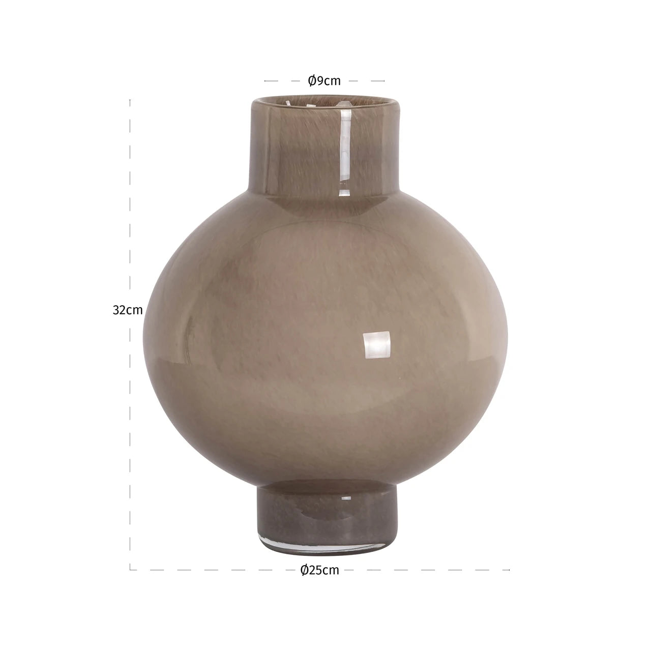 Vase Celina brun liten Richmond Interiors Vase