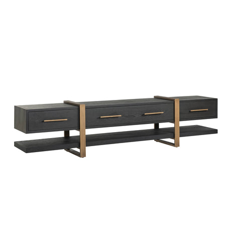 TV-benk Cambon mørk kaffe Richmond Interiors TV-benk