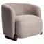 Lounge chair Hannah mocca chunky brannhemmende Richmond Interiors Lenestol