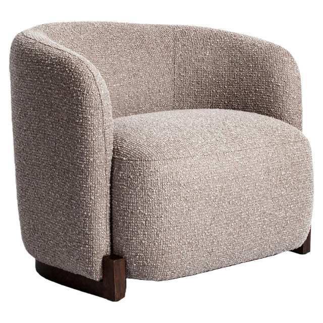 Lounge chair Hannah mocca chunky brannhemmende Richmond Interiors Lenestol