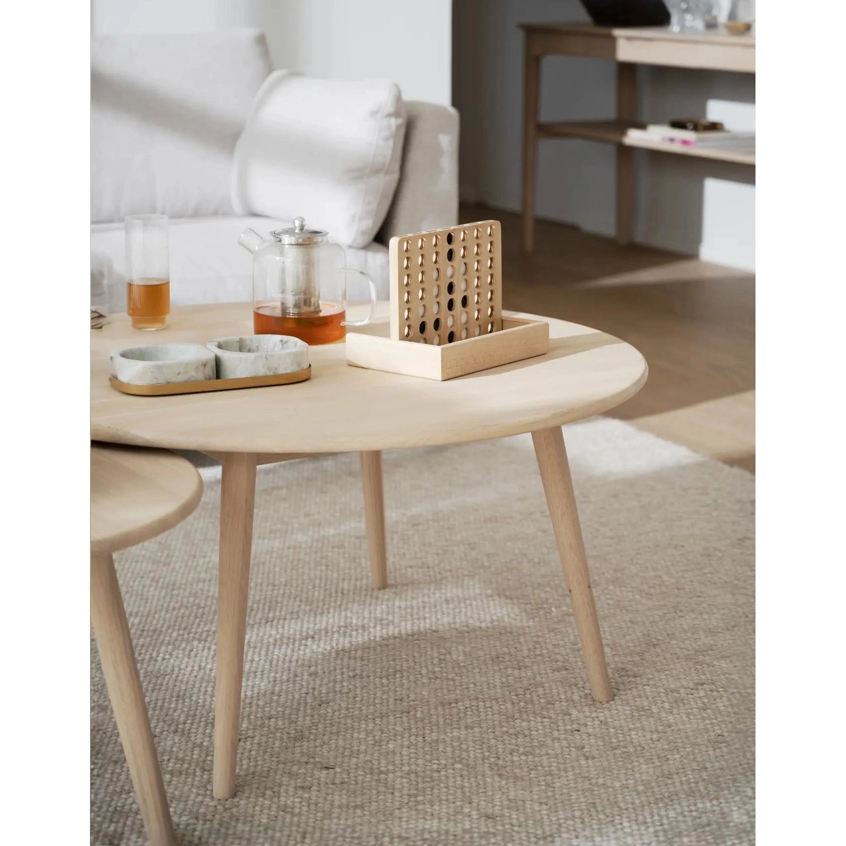 Tompkins sofabord Ø90 Rowico Sofabord