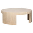 Salongbord Alexander Jones beige rundt Biltmore Richmond Interiors Sofabord