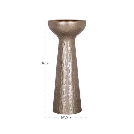 Lysestake Juana beige liten Richmond Interiors Lysestake
