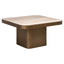 Kaffebord Claridge beige 70x70 cumulus Richmond Interiors Sofabord