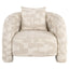 Lounge stol Tuscany beige graffic Richmond Interiors Lenestol