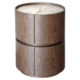 Nattbord Ellery brun med 2 skuffer Richmond Interiors Nattbord
