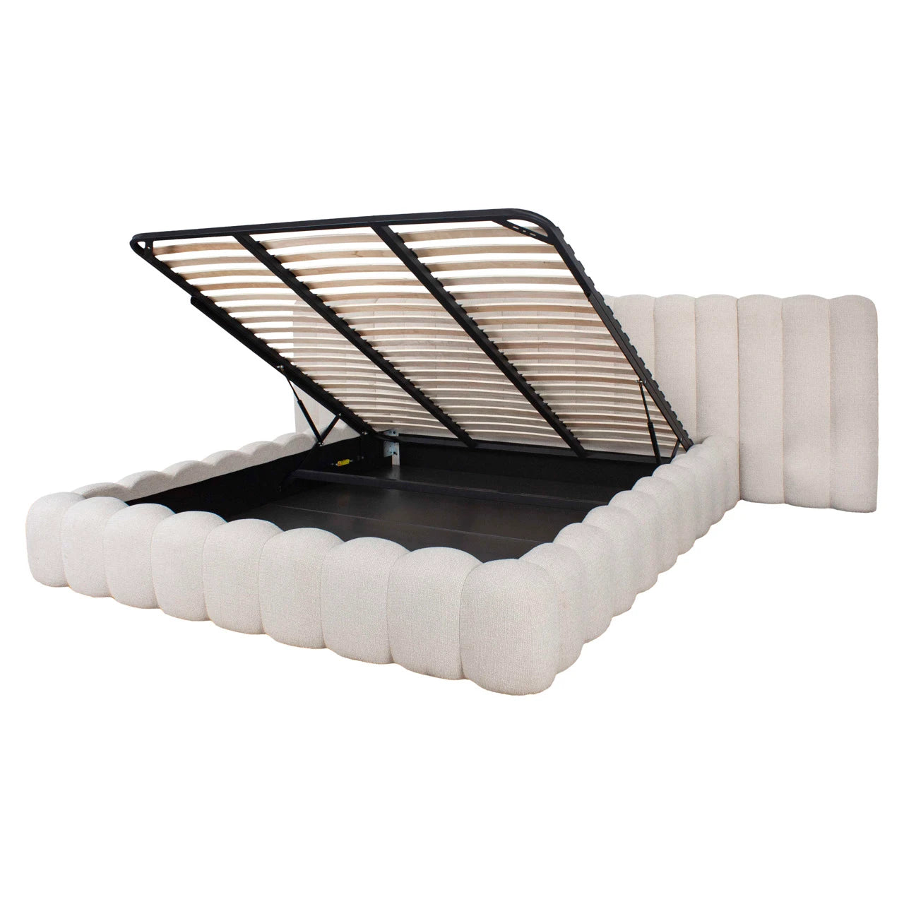 Bed Cupidon cream fancy 180x210 madrassstørrelse med oppbevaring Richmond Interiors Seng