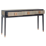 Console Bloomville brass shagreen Richmond Interiors Konsollbord