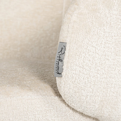 Spisestol Amphara FR hvit chenille flammehemmende Richmond Interiors Spisestol