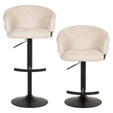 Bar stool Nikki niagara beige svingbar brannhemmende Richmond Interiors Barstol