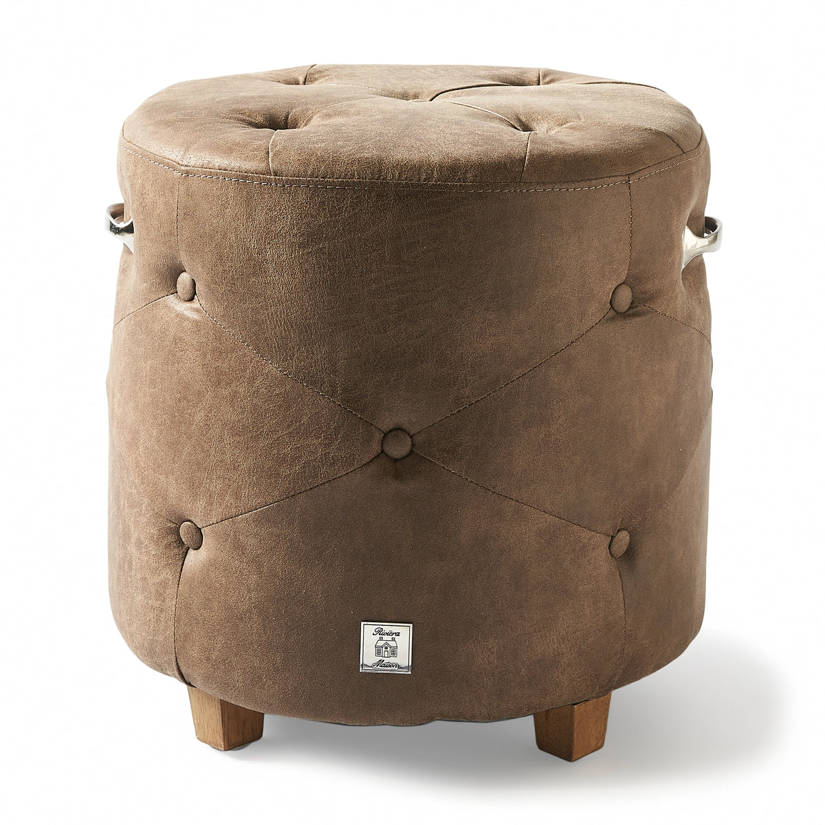 Bowery Footstool Riviera Maison Pall