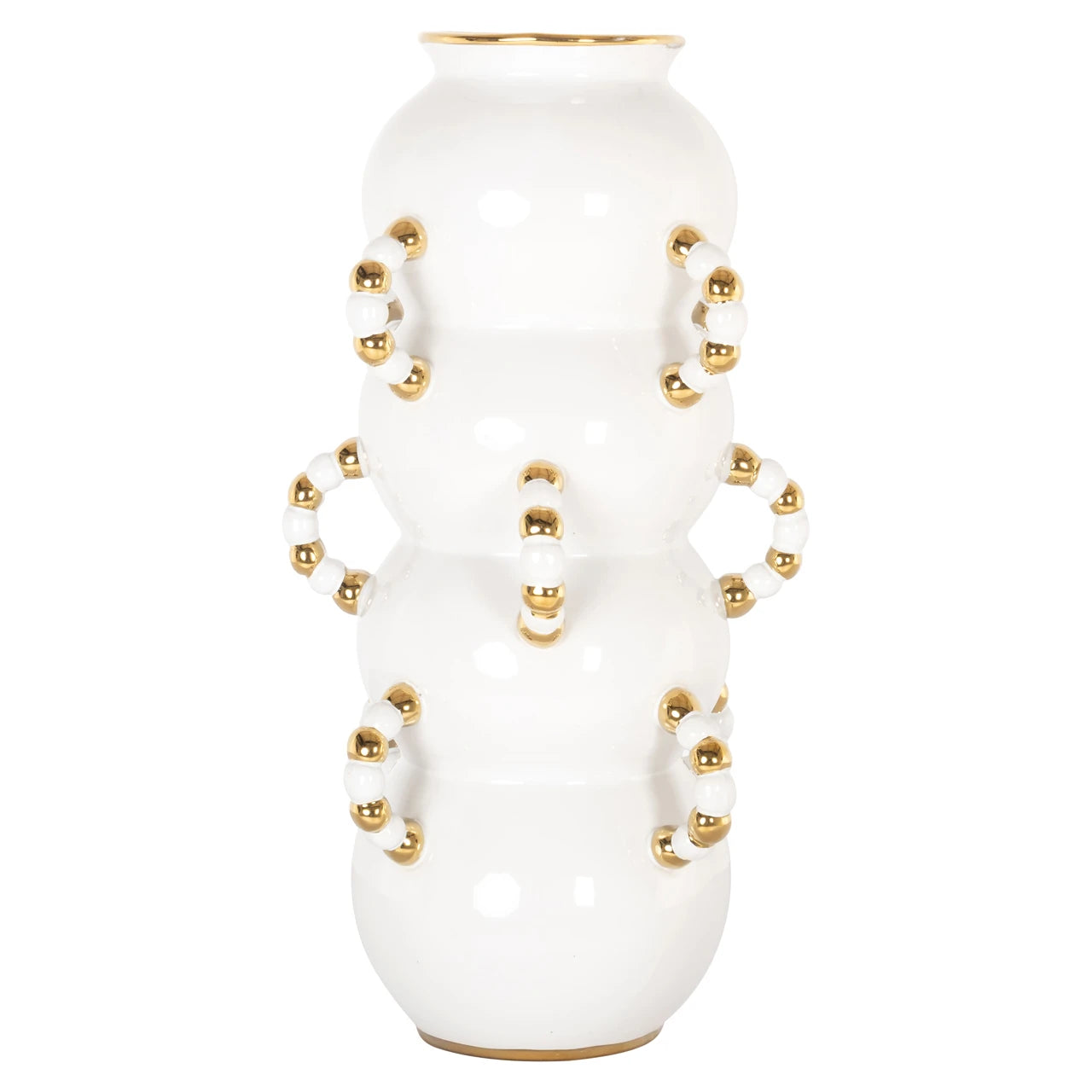 Vase Pippy hvit stor Richmond Interiors Vase