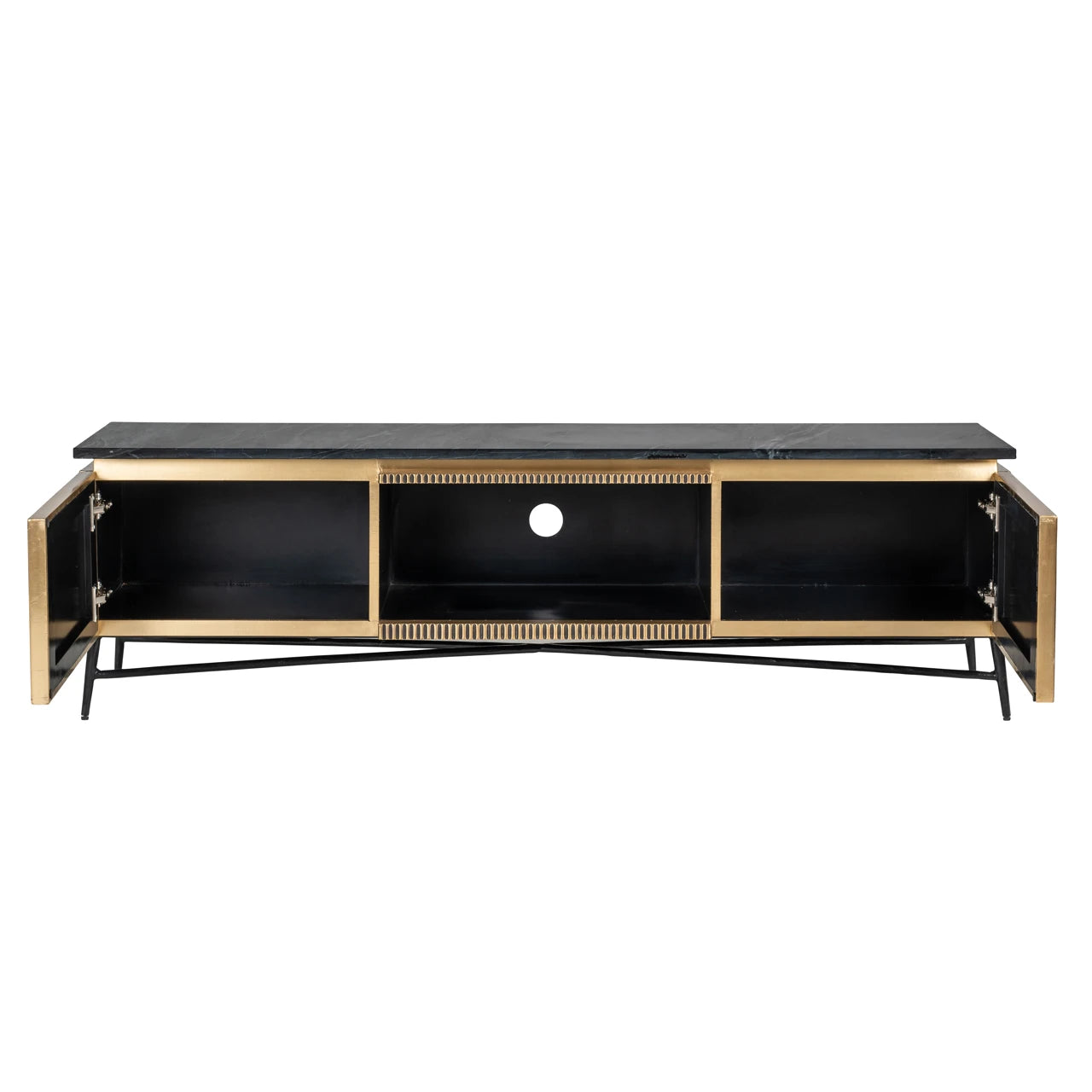 TV-benk Ironville gull Richmond Interiors TV-benk