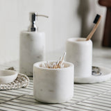 MARBLE marmorsåpenge - h13 cm - hvit Nordal BATHROOM A