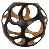 Hurricane light Alysia brown large Richmond Interiors Lanterne og lysglass