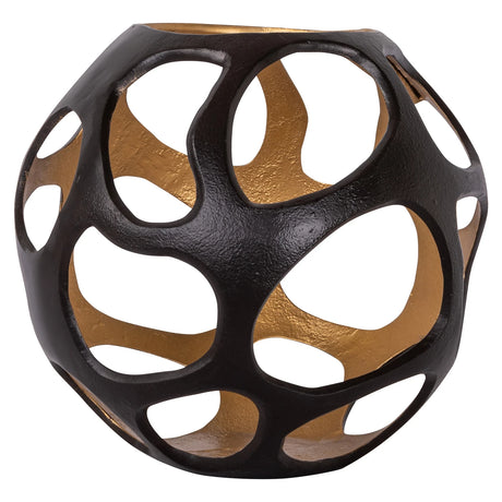 Hurricane light Alysia brown large Richmond Interiors Lanterne og lysglass