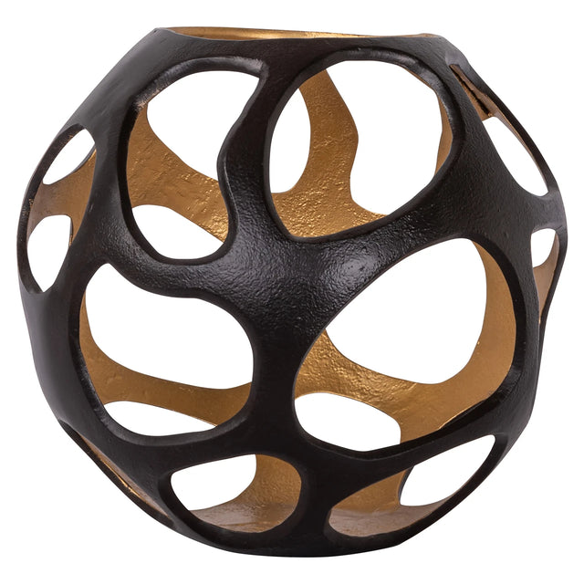 Hurricane light Alysia brown large Richmond Interiors Lanterne og lysglass