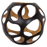 Hurricane light Alysia brown large Richmond Interiors Lanterne og lysglass