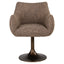 Spisestol Aldo brun tweed med sving Richmond Interiors Spisestol