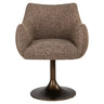 Spisestol Aldo brun tweed med sving Richmond Interiors Spisestol