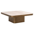 Salongbord Claridge beige 90x90 cumulus Richmond Interiors Sofabord