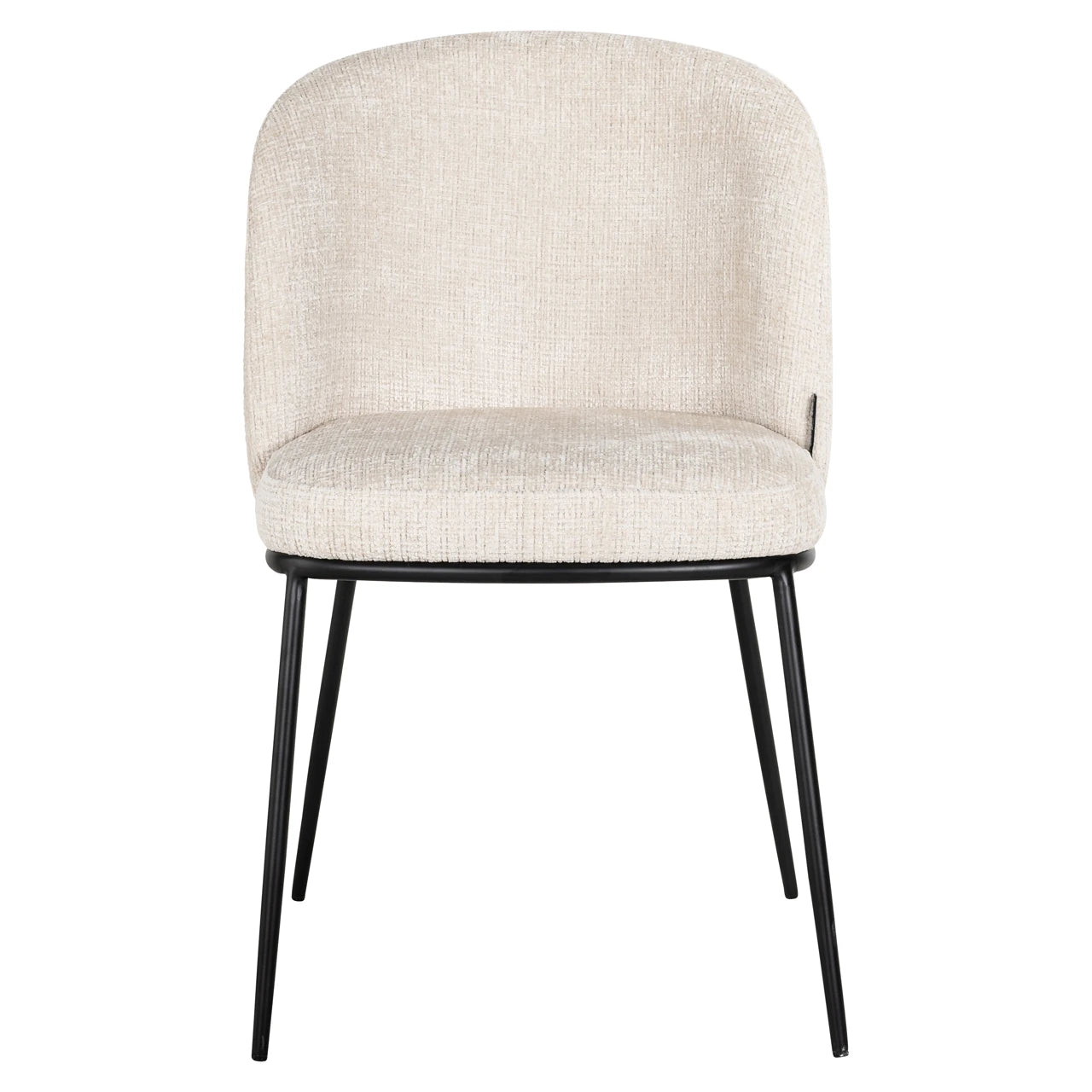 Spisestol Elvi niagara beige flammehemmende sett med 2 Richmond Interiors Spisestol