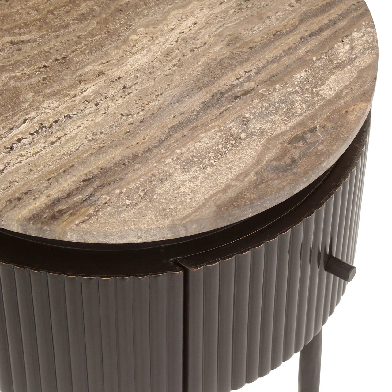 Endebord Russo askebrun Richmond Interiors Sidebord