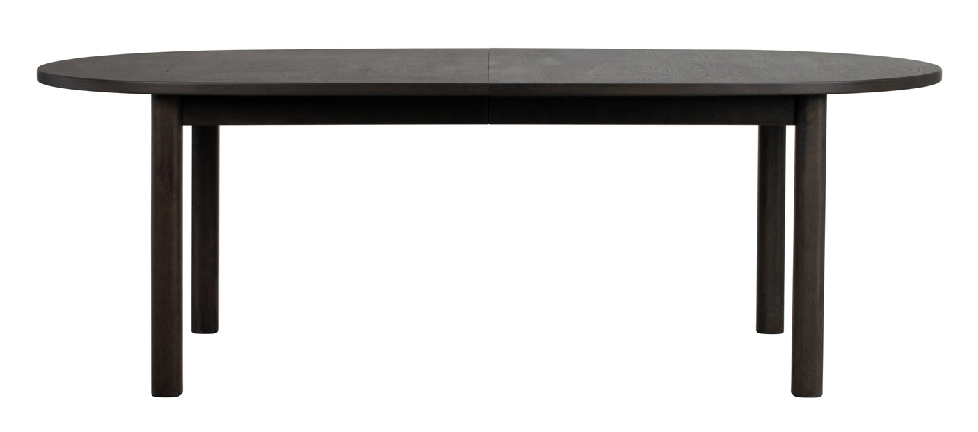 Gifford spisebord oval 220 brunsvart eik Rowico Spisebord