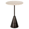 Endebord Avalon bronse Richmond Interiors Sidebord