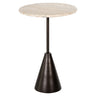 Endebord Avalon bronse Richmond Interiors Sidebord