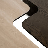 Salongbord Nando brun Sett med 2 Richmond Interiors Sofabord