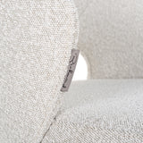 Barstol Savoy hvit bouclé Richmond Interiors Barstol