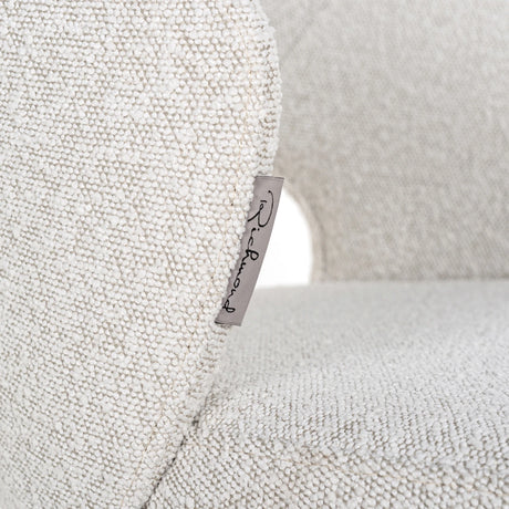 Barstol Savoy hvit bouclé Richmond Interiors Barstol