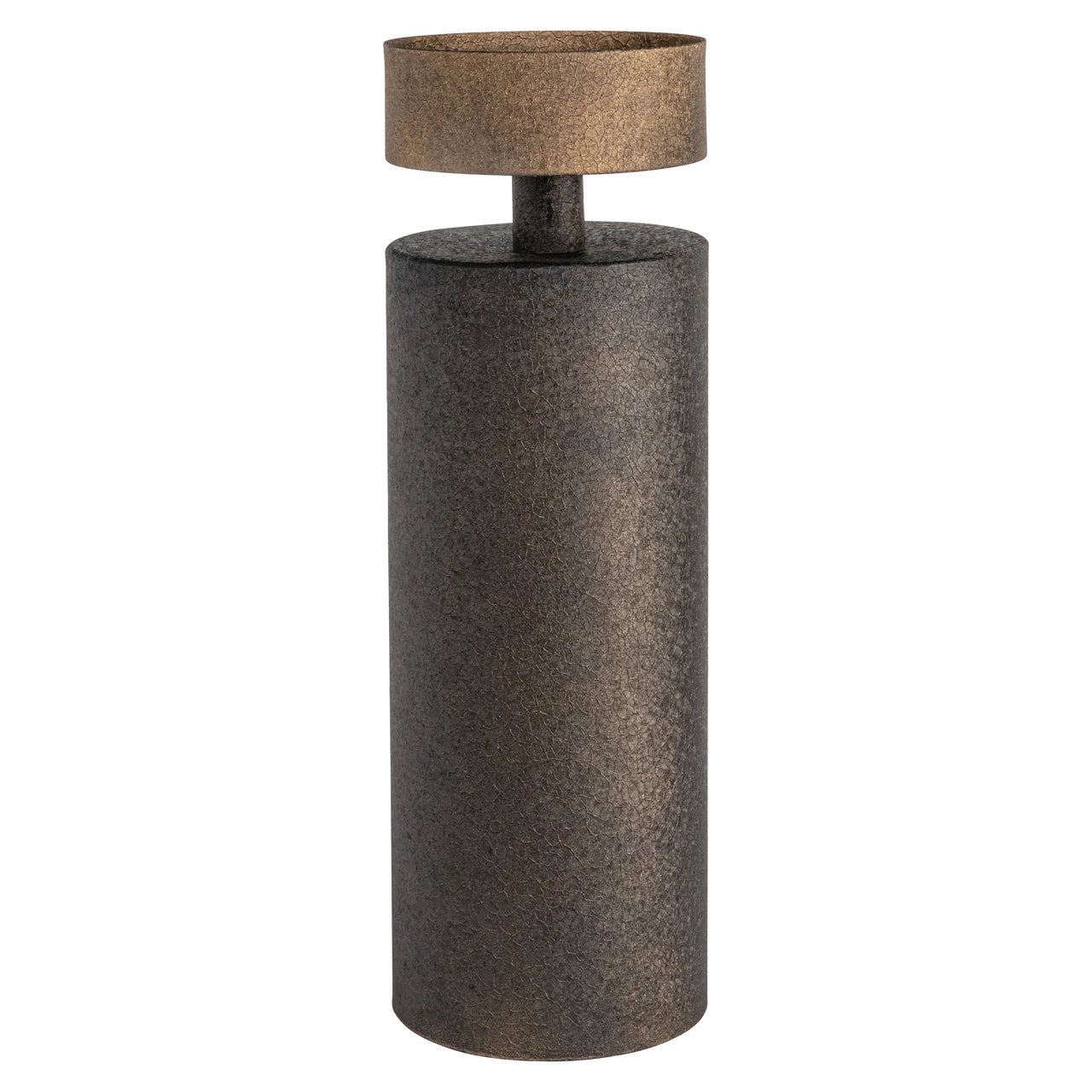 Lysestake Harlow messing antikk stor Richmond Interiors Lysestake