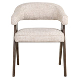 Spisestol Mori kremfarget tweed brannhemmende Richmond Interiors Spisestol