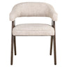 Spisestol Mori kremfarget tweed brannhemmende Richmond Interiors Spisestol