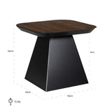 Endebord Bonvoy brun Richmond Interiors Sidebord